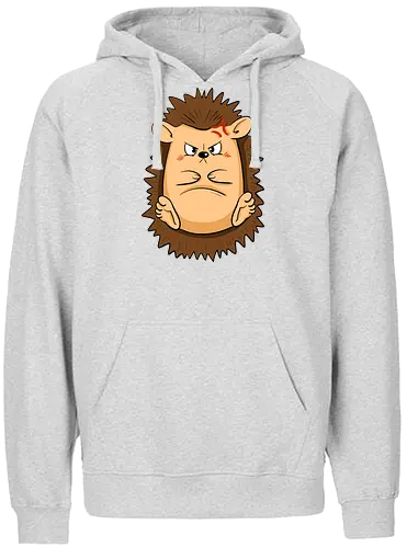 Grumpy Igel - Grumpy, Igel, Comic, Hedgehog - Fairtrade Hoodie