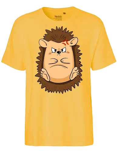 Grumpy Igel - Grumpy, Igel, Comic, Hedgehog - Fairtrade T-Shirt