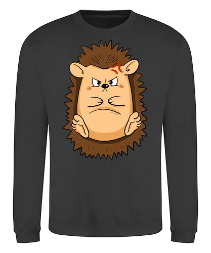 Grumpy Igel - Grumpy, Igel, Comic, Hedgehog - Sweatshirt