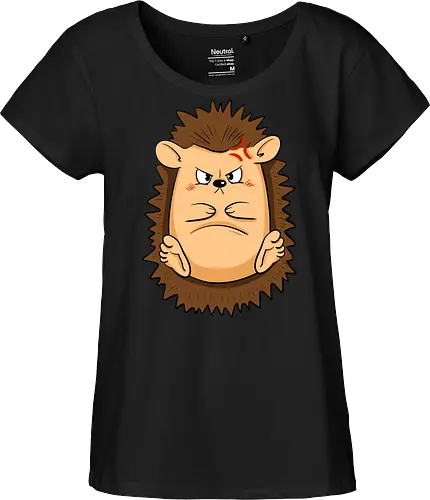 Grumpy Igel - Grumpy, Igel, Comic, Hedgehog - Fairtrade Girl Shirt