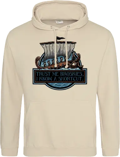 Shortcut took 10 years - Movie, film, myth, adventure, poem, action, fantasy, mythic, funny, humor - Standard Hoodie