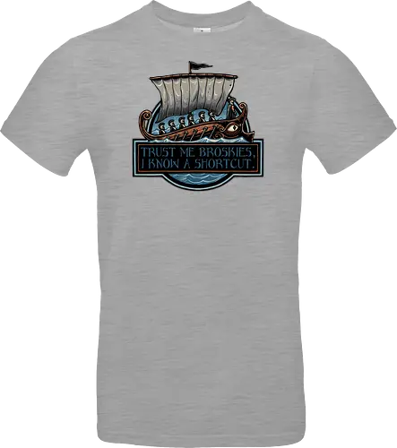 Shortcut took 10 years - Movie, film, myth, adventure, poem, action, fantasy, mythic, funny, humor - Standard T-Shirt