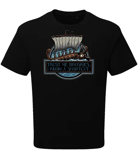 Shortcut took 10 years - Movie, film, myth, adventure, poem, action, fantasy, mythic, funny, humor - Oversize T-Shirt