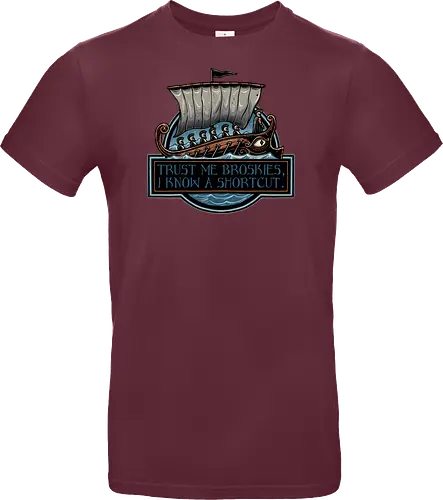 Shortcut took 10 years - Movie, film, myth, adventure, poem, action, fantasy, mythic, funny, humor - Standard T-Shirt