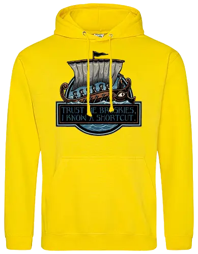 Shortcut took 10 years - Movie, film, myth, adventure, poem, action, fantasy, mythic, funny, humor - Standard Hoodie