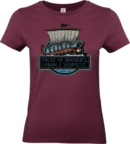 Shortcut took 10 years - Movie, film, myth, adventure, poem, action, fantasy, mythic, funny, humor - Standard T-Shirt (Frauen)