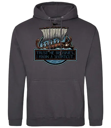 Shortcut took 10 years - Movie, film, myth, adventure, poem, action, fantasy, mythic, funny, humor - Standard Hoodie