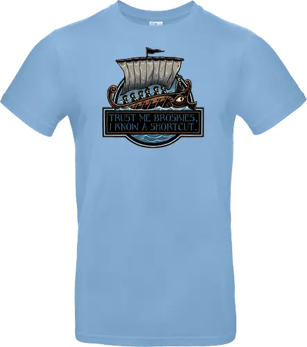 Shortcut took 10 years - Movie, film, myth, adventure, poem, action, fantasy, mythic, funny, humor - Standard T-Shirt