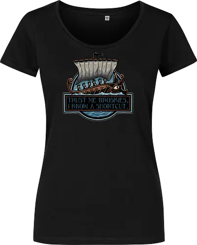 Shortcut took 10 years - Movie, film, myth, adventure, poem, action, fantasy, mythic, funny, humor - Damen T-Shirt