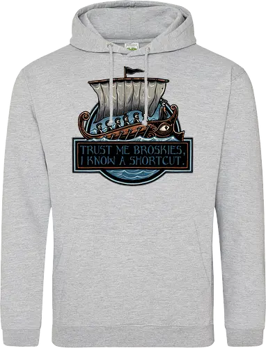 Shortcut took 10 years - Movie, film, myth, adventure, poem, action, fantasy, mythic, funny, humor - Standard Hoodie
