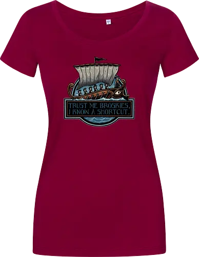 Shortcut took 10 years - Movie, film, myth, adventure, poem, action, fantasy, mythic, funny, humor - Damen T-Shirt
