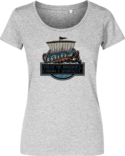 Shortcut took 10 years - Movie, film, myth, adventure, poem, action, fantasy, mythic, funny, humor - Damen T-Shirt