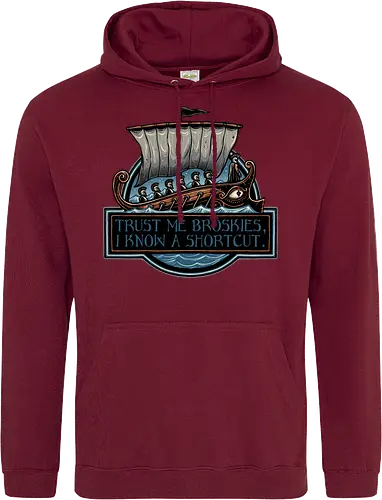 Shortcut took 10 years - Movie, film, myth, adventure, poem, action, fantasy, mythic, funny, humor - Standard Hoodie