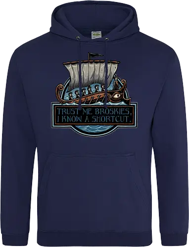 Shortcut took 10 years - Movie, film, myth, adventure, poem, action, fantasy, mythic, funny, humor - Standard Hoodie