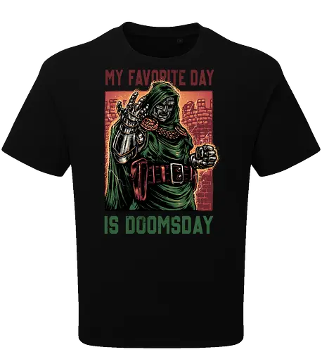 My Favorite Day is Doomsday - Movie, film, comics, sci-fi, science fiction, action, character, super villain - Oversize T-Shirt