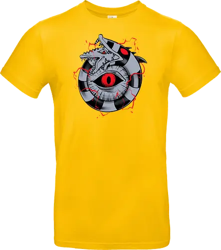 hell ouroboros - Demon, ouroboros, creature, alleyeseeing, snakes, serpent, redeyes, timburton, illuminati - Standard T-Shirt