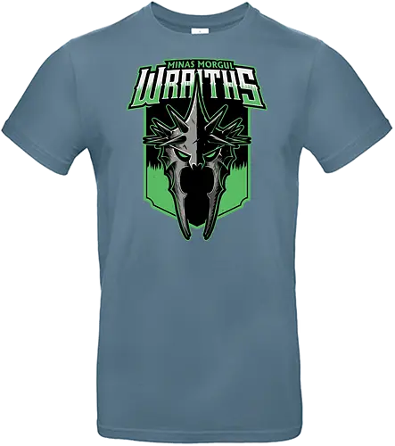 Ring King Spirit Team - Ring, Elf, Elves, Fantasy, Adventure, Magic, Magical Creatures, Magical, Magical Helmet, Cool, Awesome, Spirit, Team, College, College Humor, University, Classic Movie, Classic Movies, Classic, Movies, Movie, Books, Book, Bookworm, Vintage, Retro, Retro Vintage, Medieval, King, Witch, Ringwraith, Ghost, Sports, Sports Mascot, Logo - Standard T-Shirt