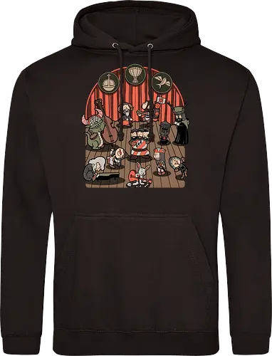 British Comedy Dance - Holy Grail, king arthur, classic, classic movie, movie, movies, comedy, british, british comedy, fun, funny, Music, Dance, white rabbit. Tv Show, Mashup, Adventure, Fantasy, adventure, Meme, Memes, Internet, Ghost, black knight - Standard Hoodie