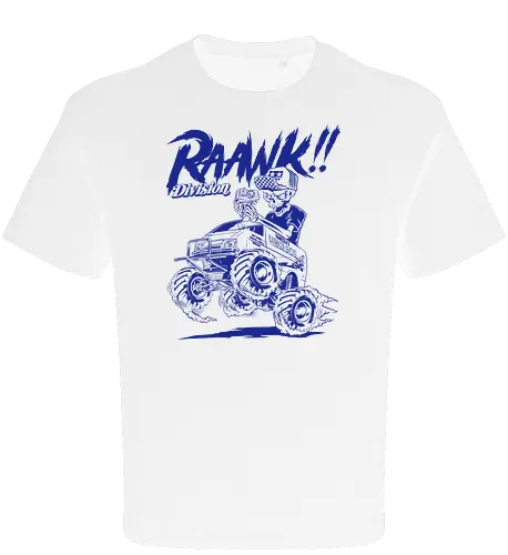 lunch box garage - skull, skeleton, tamiya, lunchbox, carshow, cargarage, speed, monstercar - Oversize T-Shirt