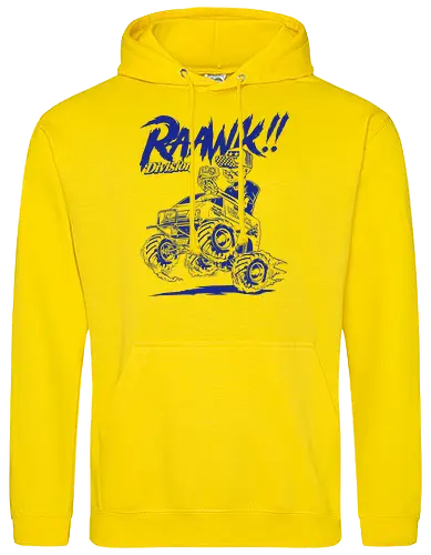 lunch box garage - skull, skeleton, tamiya, lunchbox, carshow, cargarage, speed, monstercar - Standard Hoodie