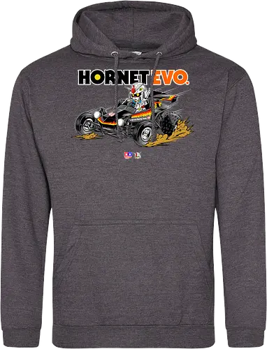 chibi gundam driving car - gundam, car, hornet, tamiya, carshow, robot, mecha, japanese, hobby, race, speed - Standard Hoodie