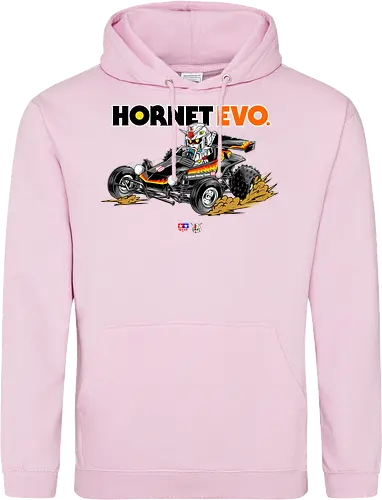 chibi gundam driving car - gundam, car, hornet, tamiya, carshow, robot, mecha, japanese, hobby, race, speed - Standard Hoodie