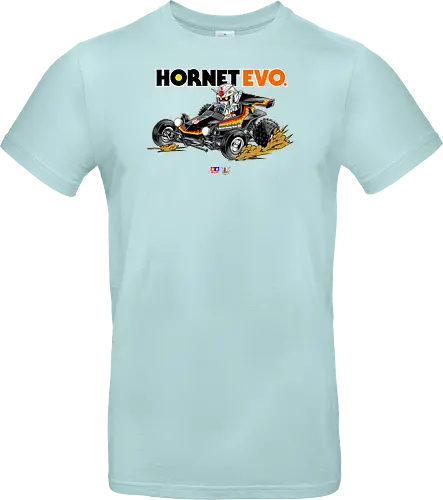 chibi gundam driving car - gundam, car, hornet, tamiya, carshow, robot, mecha, japanese, hobby, race, speed - Standard T-Shirt