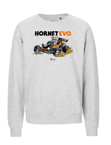 chibi gundam driving car - gundam, car, hornet, tamiya, carshow, robot, mecha, japanese, hobby, race, speed - Fairtrade Sweatshirt