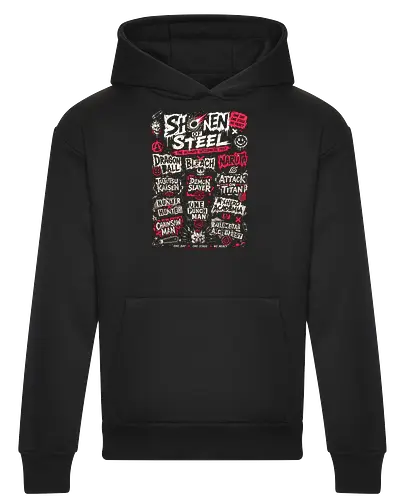 anime punk fest  - anime, manga, Dragon, bleach, Pirate, band, music - Heavyweight Hoodie