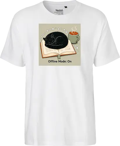 sleeping cat - Fairtrade T-Shirt