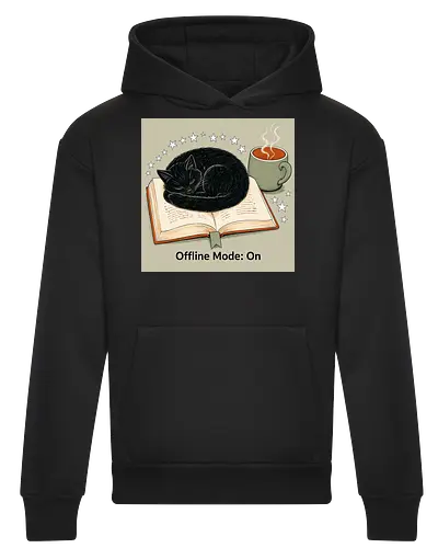 sleeping cat - Heavyweight Hoodie