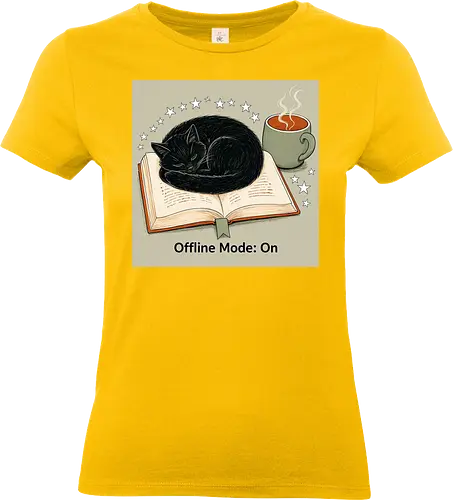 sleeping cat - Standard T-Shirt (Frauen)