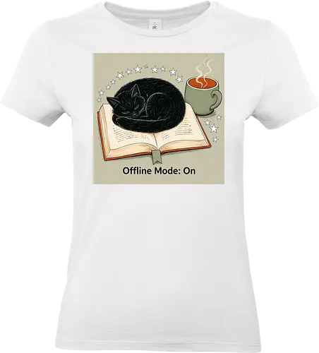 sleeping cat - Standard T-Shirt (Frauen)