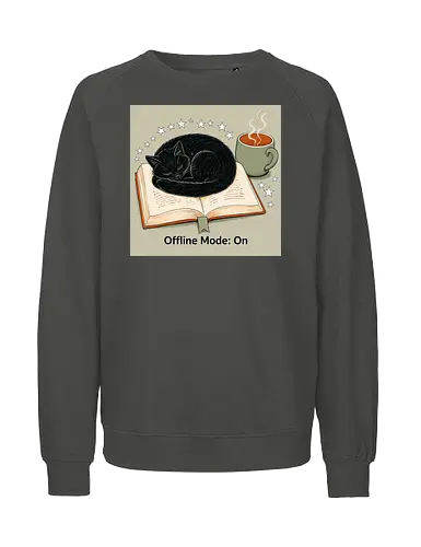 sleeping cat - Fairtrade Sweatshirt
