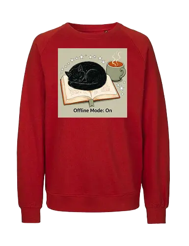 sleeping cat - Fairtrade Sweatshirt