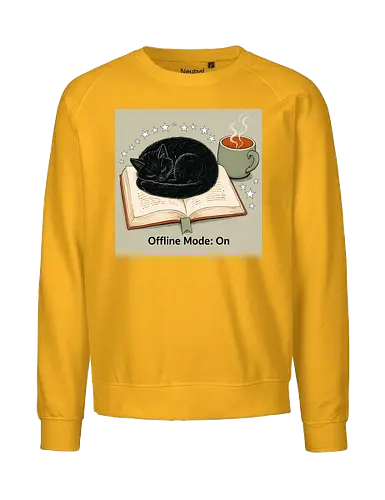 sleeping cat - Fairtrade Sweatshirt