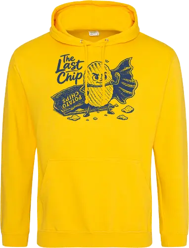 The Last Chip - chip, chips, potato, the last chip, potato chip, crunchy, snacks, funny food - Standard Hoodie