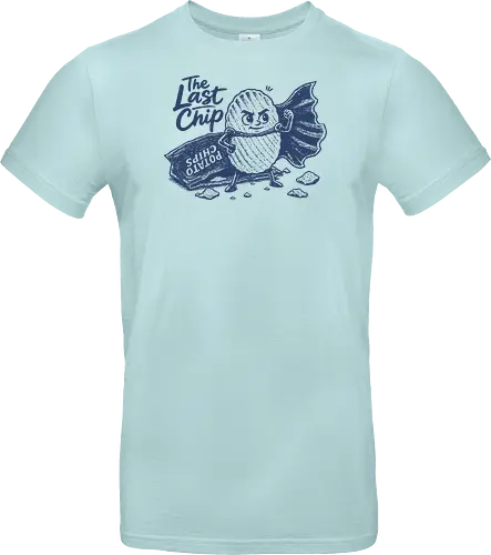 The Last Chip - chip, chips, potato, the last chip, potato chip, crunchy, snacks, funny food - Standard T-Shirt