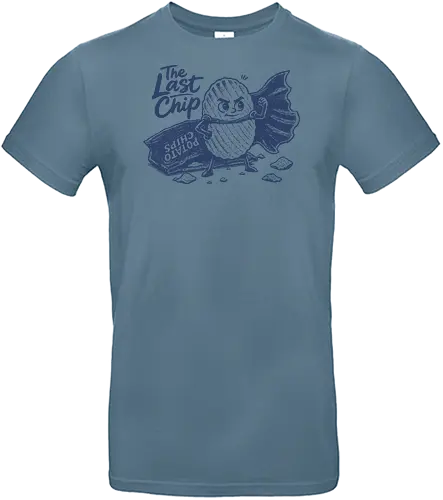 The Last Chip - chip, chips, potato, the last chip, potato chip, crunchy, snacks, funny food - Standard T-Shirt