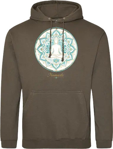 Zen Lotus Meditation Spiritual Frieden - Zen, Lotus, Meditation, Yoga, Spiritual, Frieden, Achtsamkeit, Mindfulness, Wellness - Standard Hoodie