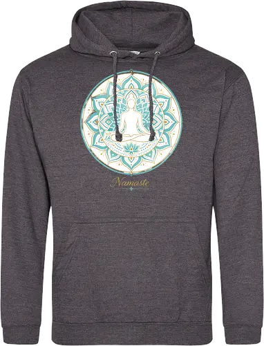 Zen Lotus Meditation Spiritual Frieden - Zen, Lotus, Meditation, Yoga, Spiritual, Frieden, Achtsamkeit, Mindfulness, Wellness - Standard Hoodie