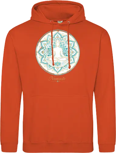 Zen Lotus Meditation Spiritual Frieden - Zen, Lotus, Meditation, Yoga, Spiritual, Frieden, Achtsamkeit, Mindfulness, Wellness - Standard Hoodie