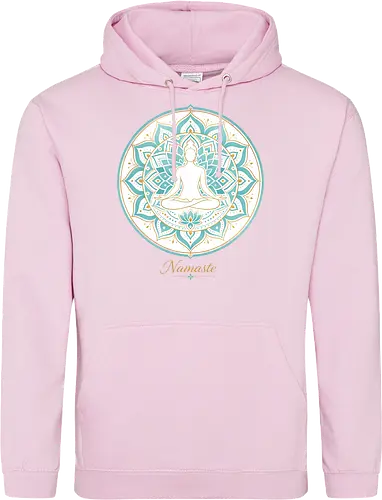 Zen Lotus Meditation Spiritual Frieden - Zen, Lotus, Meditation, Yoga, Spiritual, Frieden, Achtsamkeit, Mindfulness, Wellness - Standard Hoodie