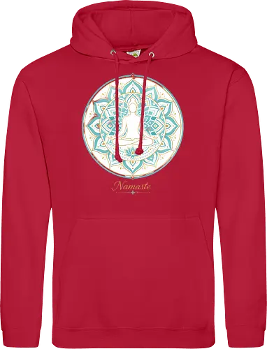 Zen Lotus Meditation Spiritual Frieden - Zen, Lotus, Meditation, Yoga, Spiritual, Frieden, Achtsamkeit, Mindfulness, Wellness - Standard Hoodie
