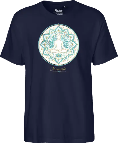 Zen Lotus Meditation Spiritual Frieden - Zen, Lotus, Meditation, Yoga, Spiritual, Frieden, Achtsamkeit, Mindfulness, Wellness - Fairtrade T-Shirt