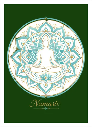 Zen Lotus Meditation Spiritual Frieden - Zen, Lotus, Meditation, Yoga, Spiritual, Frieden, Achtsamkeit, Mindfulness, Wellness - Kunstdruck