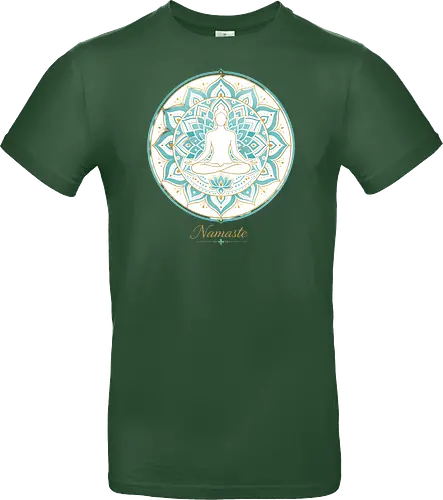 Zen Lotus Meditation Spiritual Frieden - Zen, Lotus, Meditation, Yoga, Spiritual, Frieden, Achtsamkeit, Mindfulness, Wellness - Standard T-Shirt