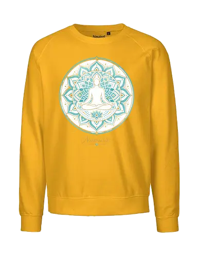 Zen Lotus Meditation Spiritual Frieden - Zen, Lotus, Meditation, Yoga, Spiritual, Frieden, Achtsamkeit, Mindfulness, Wellness - Fairtrade Sweatshirt