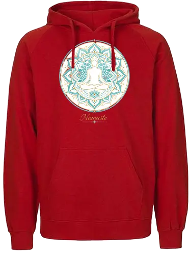 Zen Lotus Meditation Spiritual Frieden - Zen, Lotus, Meditation, Yoga, Spiritual, Frieden, Achtsamkeit, Mindfulness, Wellness - Fairtrade Hoodie