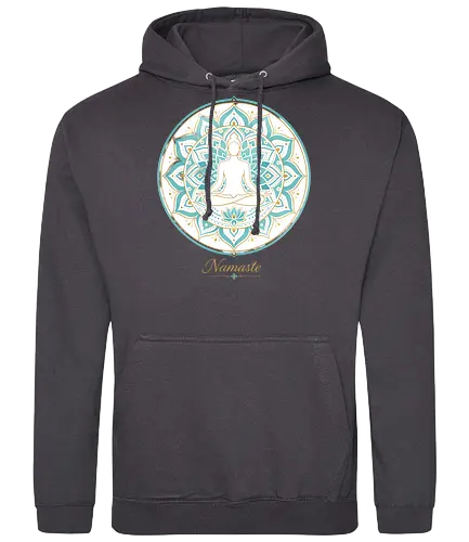 Zen Lotus Meditation Spiritual Frieden - Zen, Lotus, Meditation, Yoga, Spiritual, Frieden, Achtsamkeit, Mindfulness, Wellness - Standard Hoodie
